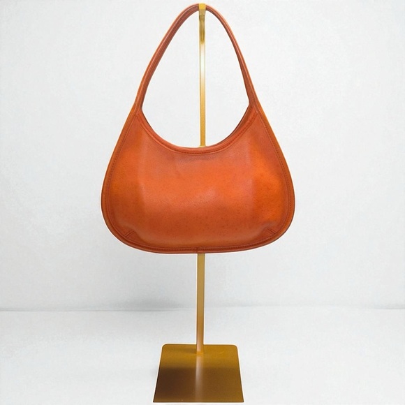 Coach | Vintage Mini Ergo Shoulder Bag | RARE Tangerine | Style 9027 | USA made - Picture 1 of 12